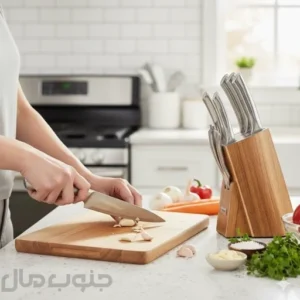 سرویس چاقو آشپزخانه 6 پارچه بیسمارک کد BM130