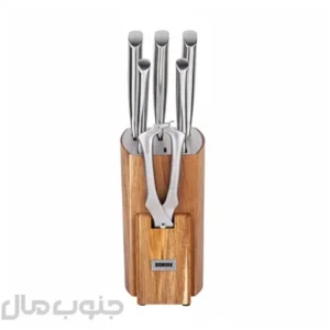 سرویس چاقو آشپزخانه 6 پارچه بیسمارک کد BM130