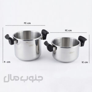 زودپز دوقلو مایر مدل MR886 گنجایش 6و8 لیتر