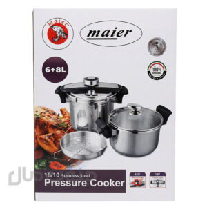 زودپز دوقلو مایر مدل MR886 گنجایش 6و8 لیتر