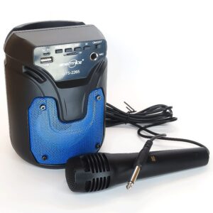 اسپیکر بلوتوثی قابل حمل میکروفون‌دار مدل GTS-2265