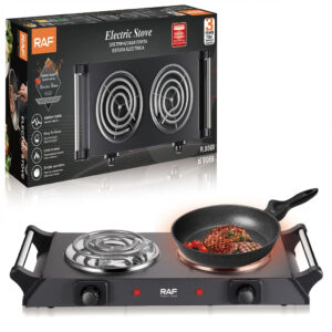 اجاق برقی مکانیکی دو شعله RAF مدل R.8069
