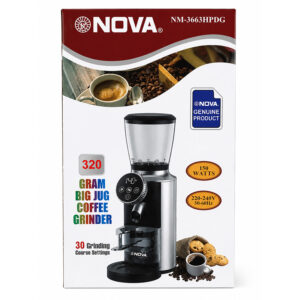 آسیاب قهوه نوا مدل NM-3663HPDG