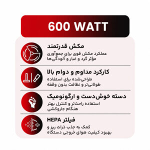 جارو پرتابل نوبل مدل NVC21